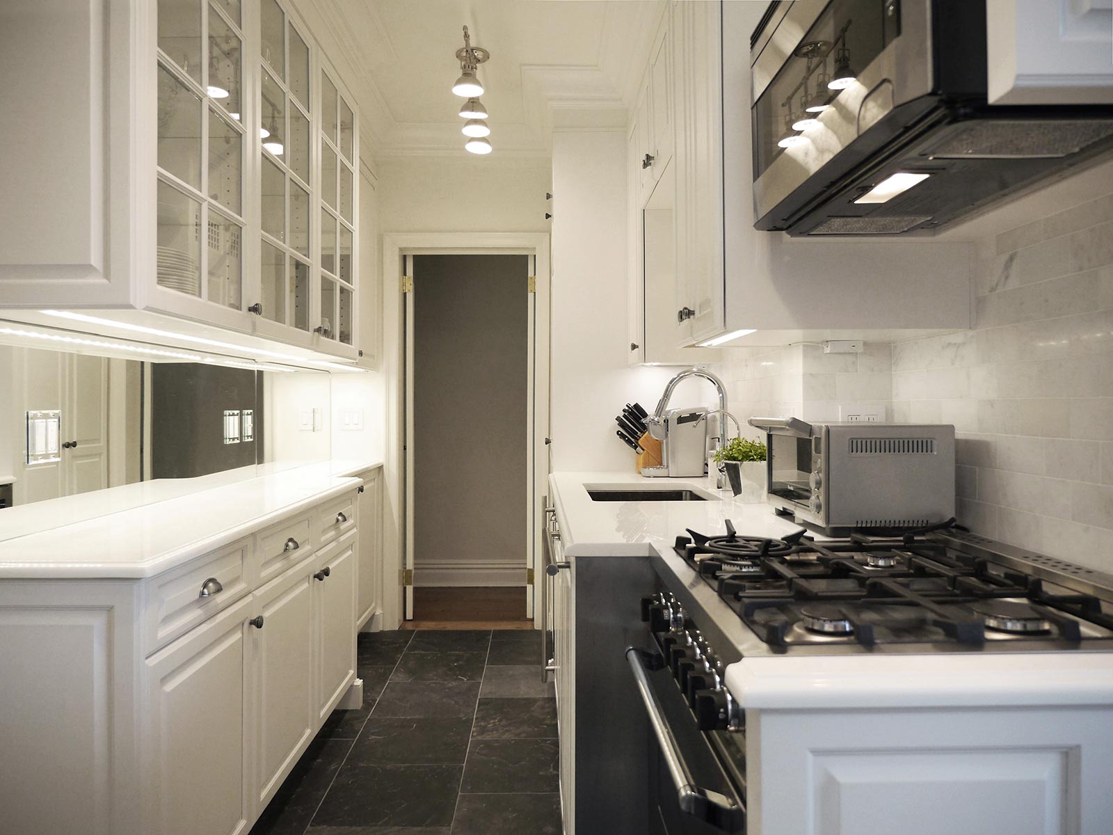Two Phased Prewar Apartment Renovation with Custom Kitchen Design