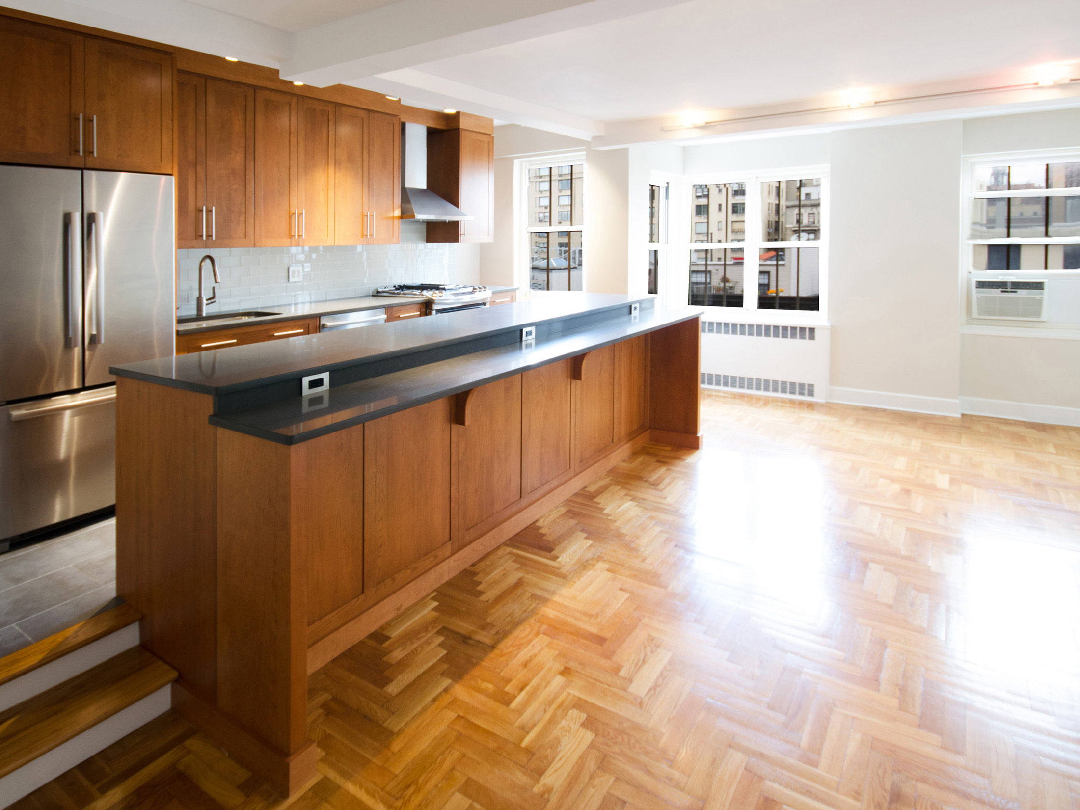 Kitchen Polished Wood Design