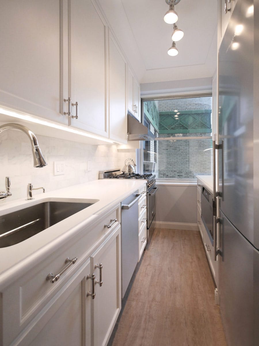 Kitchen in Upper East Side Estate Condition Reno by Paula McDonald Design Build & Interiors