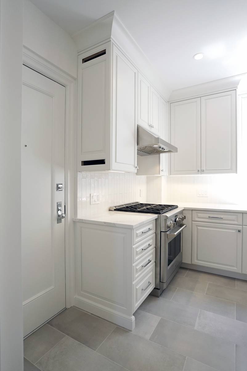 NYC white kitchen renovation