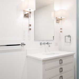 manhattan renovation prewar apartment bathroom