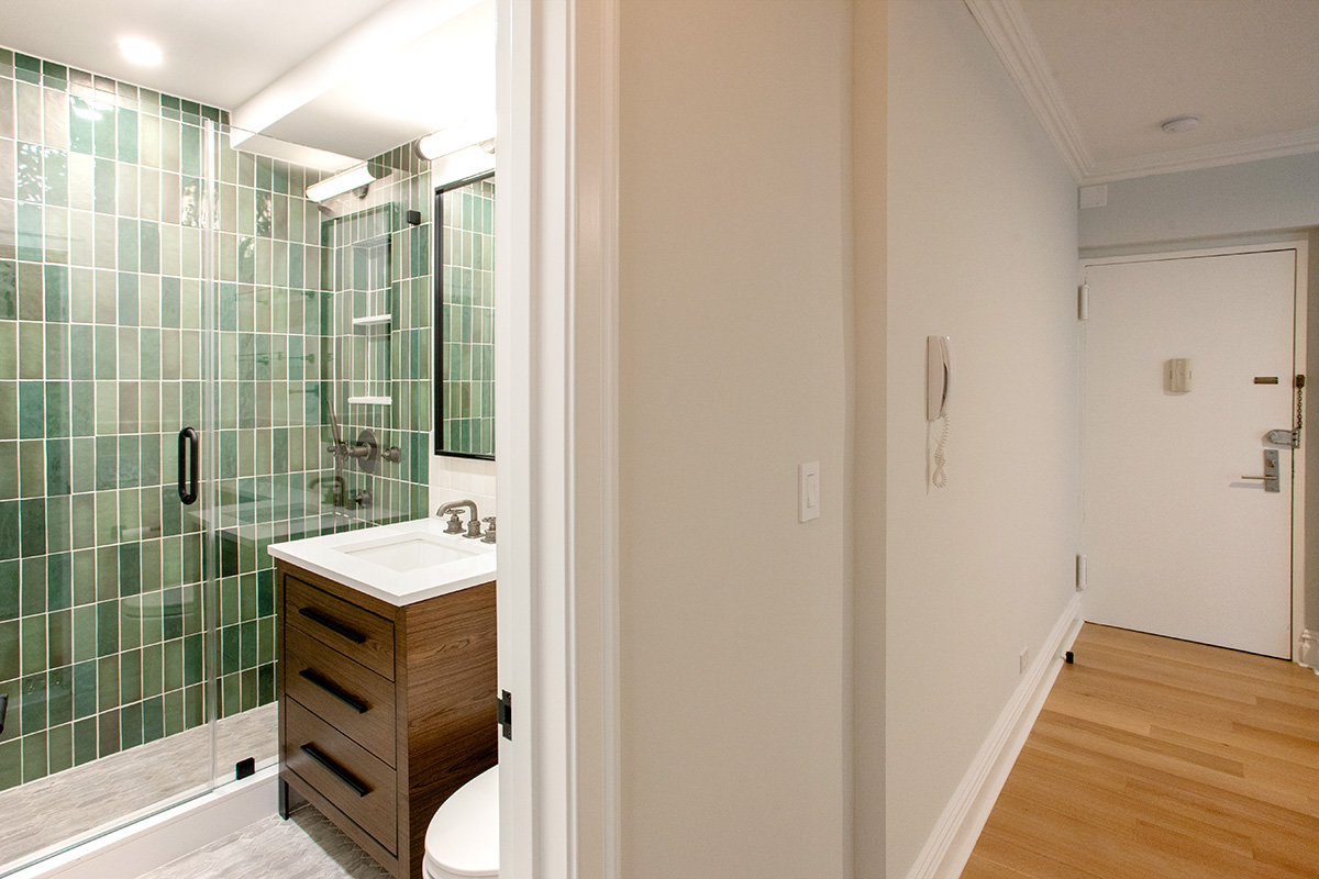 Luxury Bathroom Remodel in a Greenwich Village Co-Op