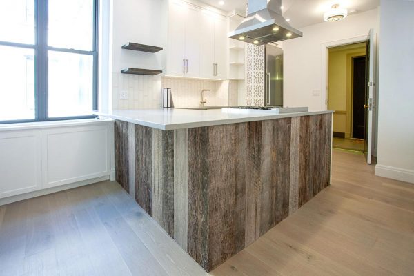 A Ground-Floor Apartment Renovation in Sunnyside, Queens   Kitchen  concepts, Open concept kitchen and living room, Living room kitchen