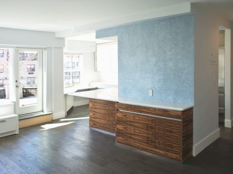 custom open kitchen design in Manhattan