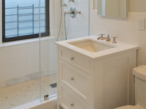 home renovation featuring custom bathroom vanity NYC
