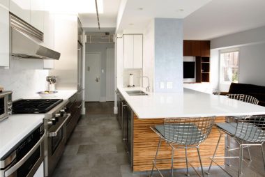 Award Winning Contemporary Penthouse Renovation on the Upper East Side Featuring Kitchen Remodeling